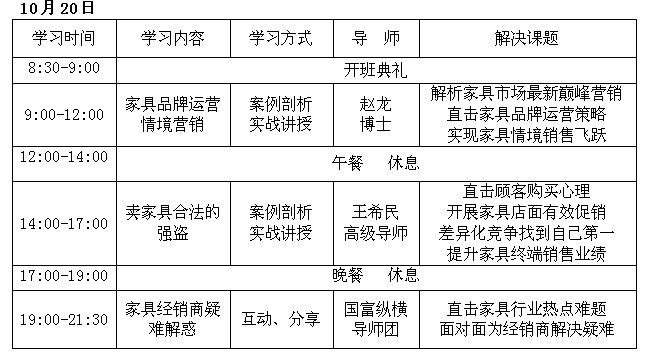 中國傢俱經(jīng)銷商“成長(zhǎng)之道”北京訓(xùn)練營正式啟動(dòng)！